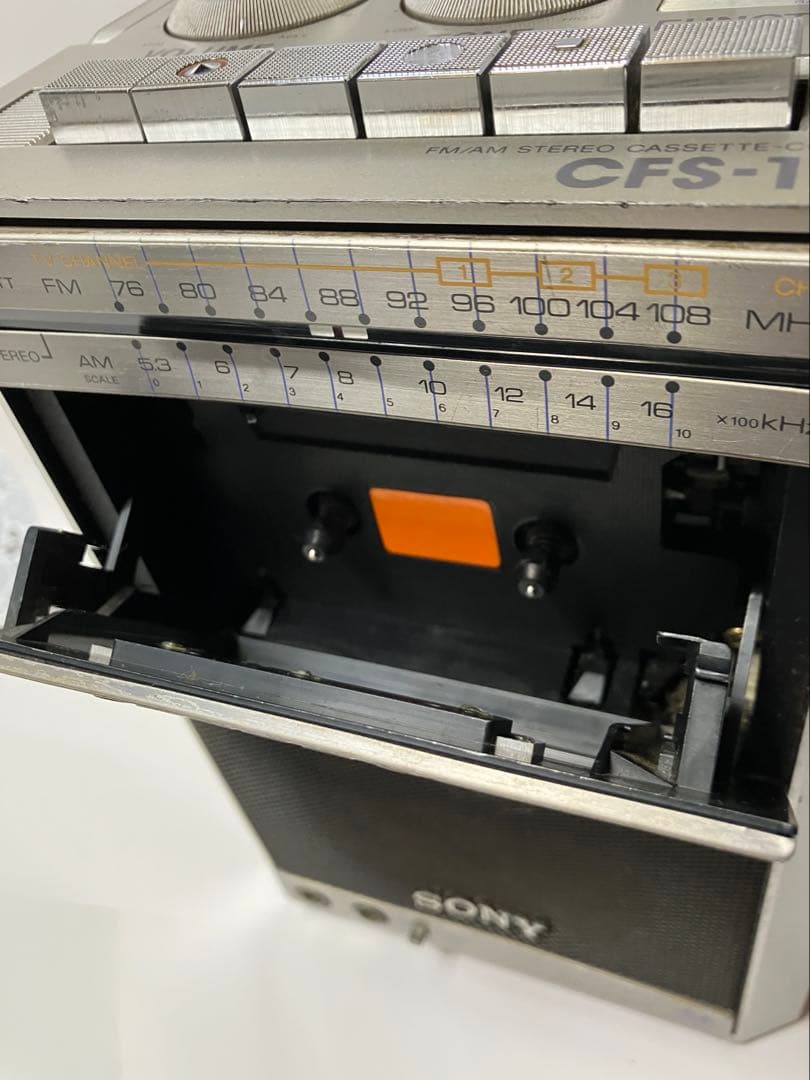 SONY CFS-11Pラジオカセットコーダー 希少ラジカセ