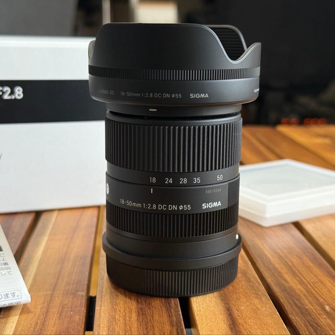 SIGMA 18-50mm F2.8 DC DN Lマウントシグマズームレンズ