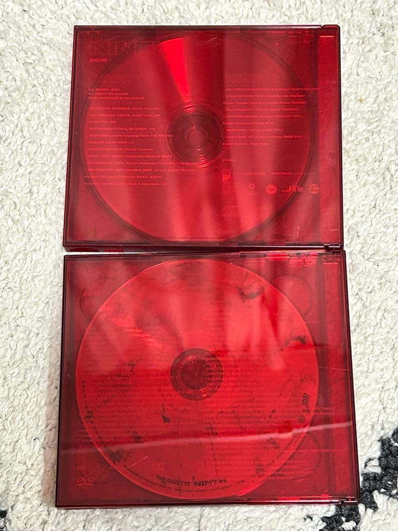 the GazettE NINTH 初回限定版B DVD ステッカー付き - メルカリ