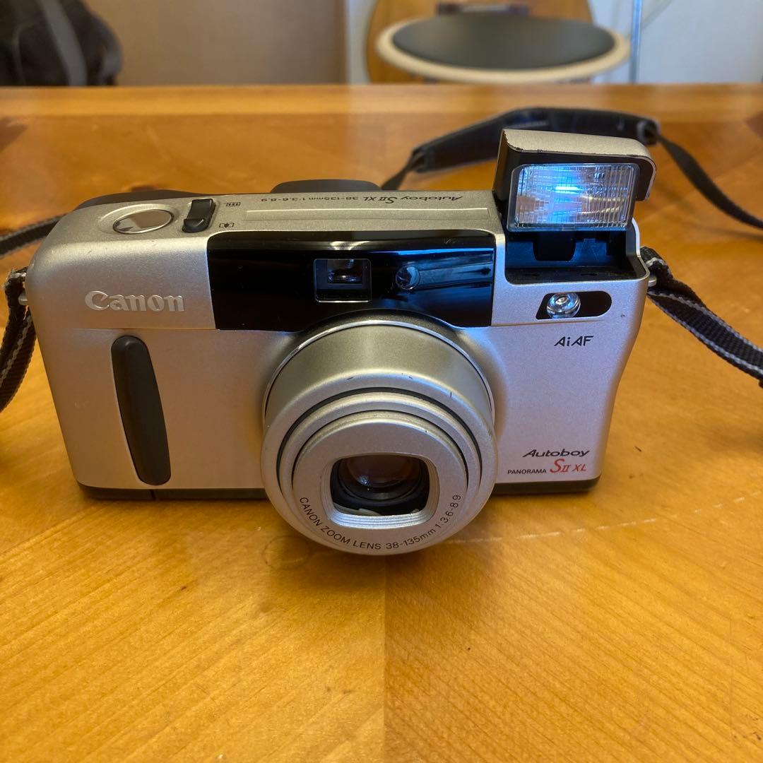 【美品 フィルム3本&電池付】Canon Autoboy SII XL