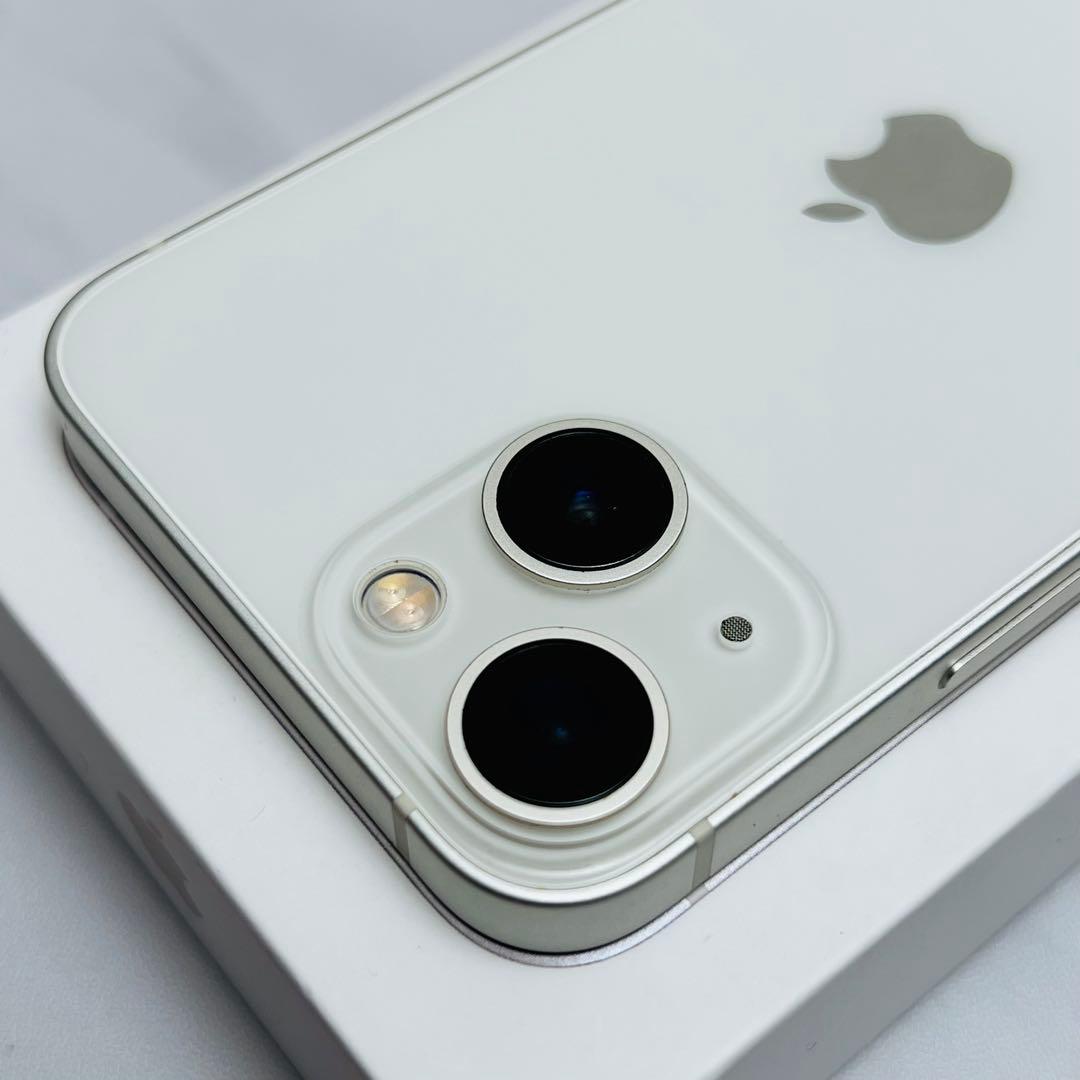 【上美品☆】iPhone13mini 本体 White 256GB SIMフリー