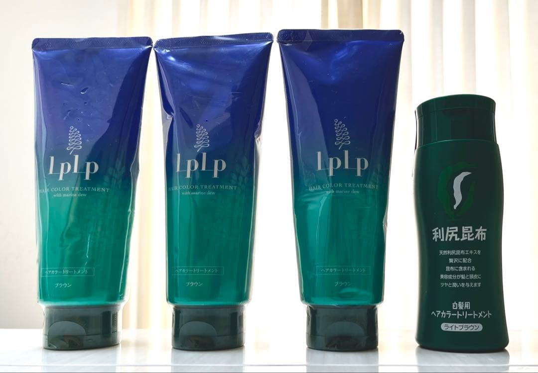 LPLPトリートメント (ブラウン) 利尻昆布トリートメント(ライトブラウン) 利尻ヘアカラートリートメントライトブラウンを口コミ評判から解説