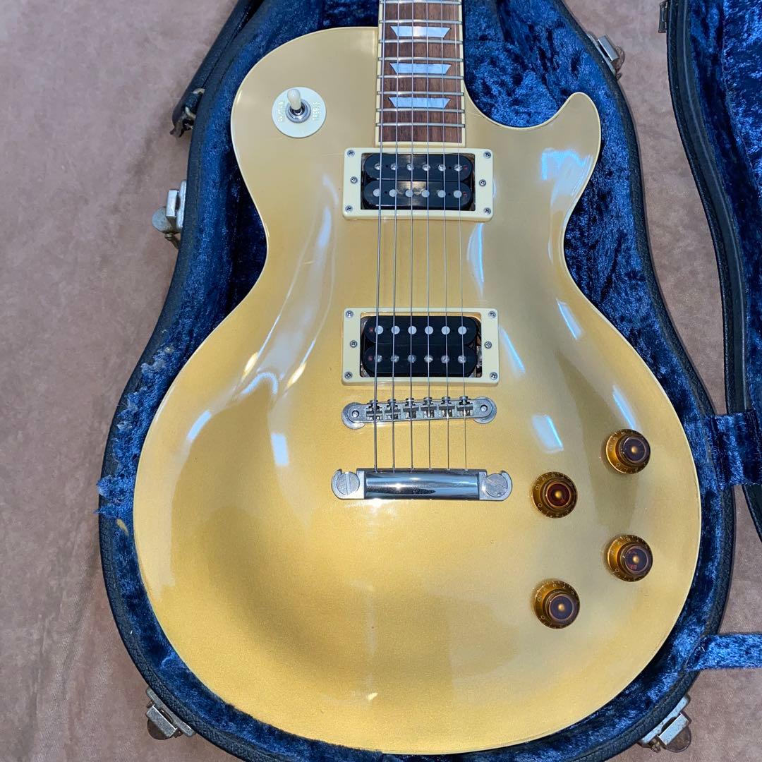 国産？ 詳細不明 良質 レスポールタイプ ゴールドトップ ディープ