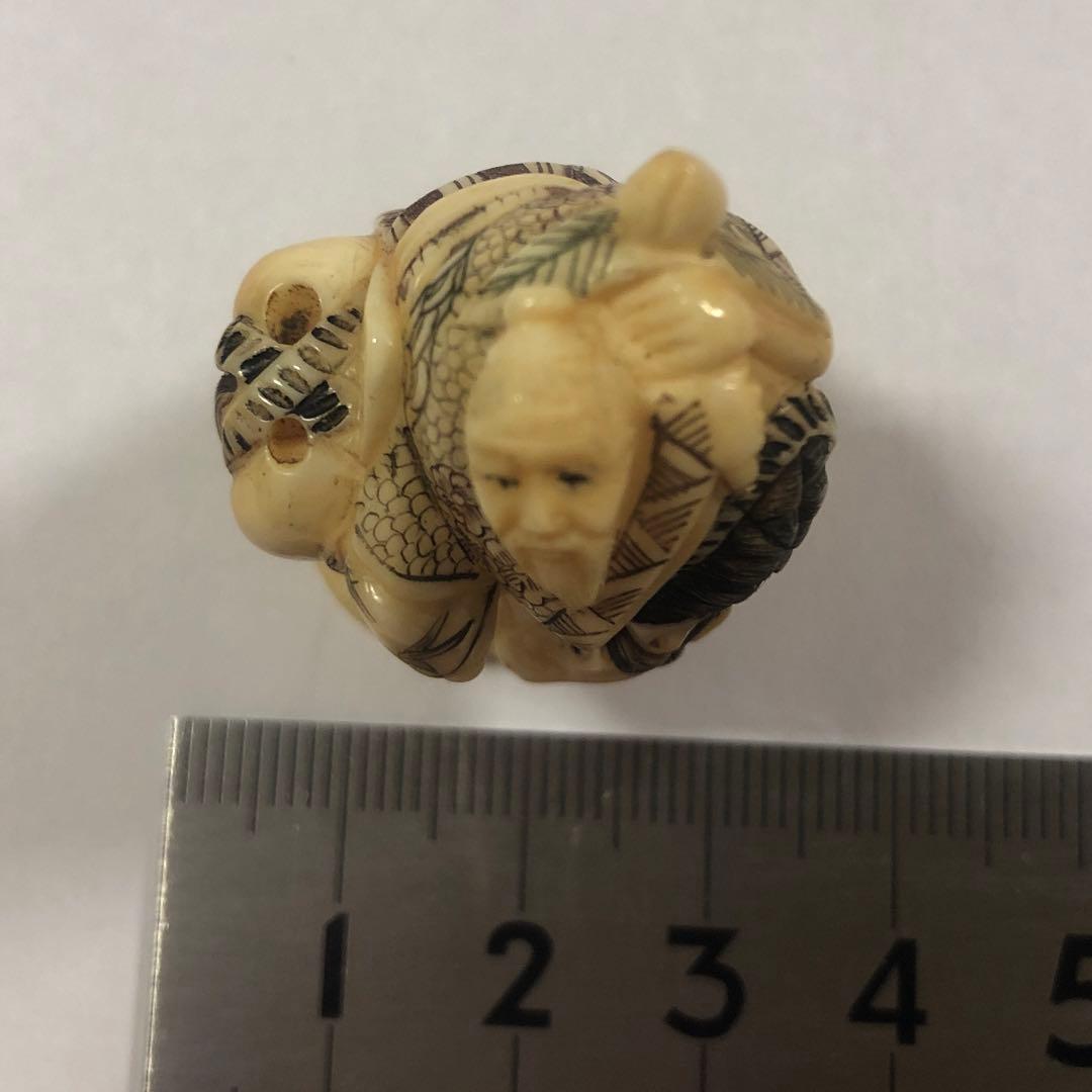 天然素材 アンティーク 根付 置物 - メルカリ