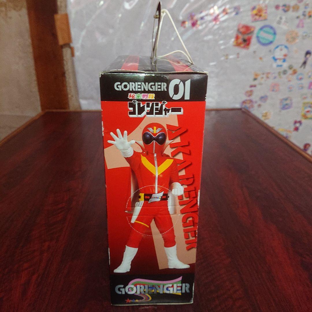 非売品/アカレンジャー DX組立式ソフビ フィギュア - メルカリ