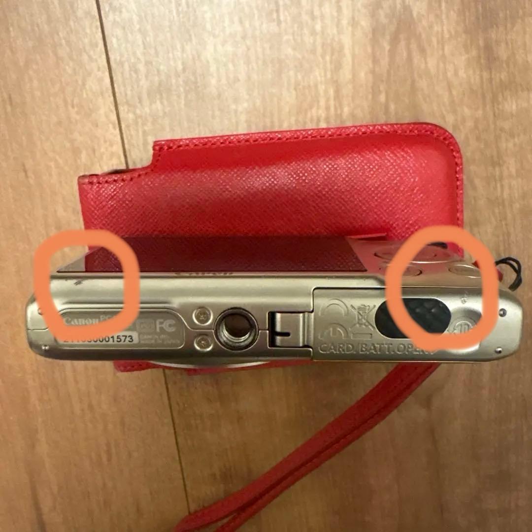 稼働品Canon IXY 410F シルバー ケース付