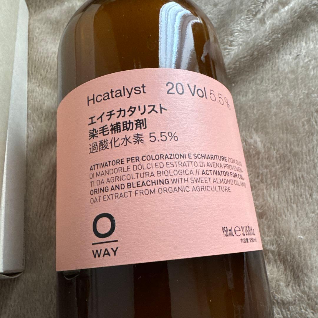 新品 Hカラー オーガニックカラー 2剤