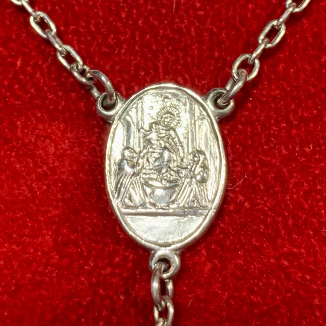 DOLCE&GABBANA 】ドルガバ ロザリオネックレス シルバー - メルカリ