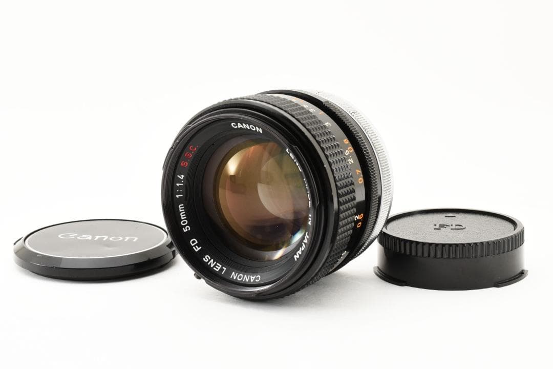 Canon FD 50mm f/1.4 S.S.C. 標準レンズ（整備品） Canon 50mm f/1.4 SSC S.S.C. Manual Focus FD-Mount Prime Lens | eBay