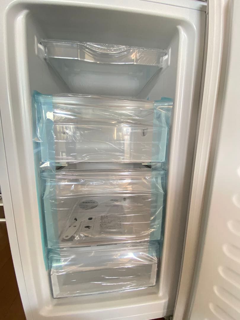 新品未使用 Haier 冷凍庫 JF-NU102C 2022年製※小傷あり