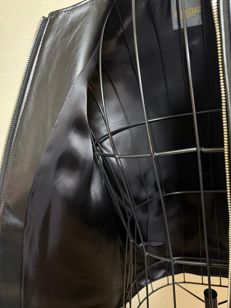 室内試着のみ・タグ付】FINE CREEK LEATHERS Bud 40馬革