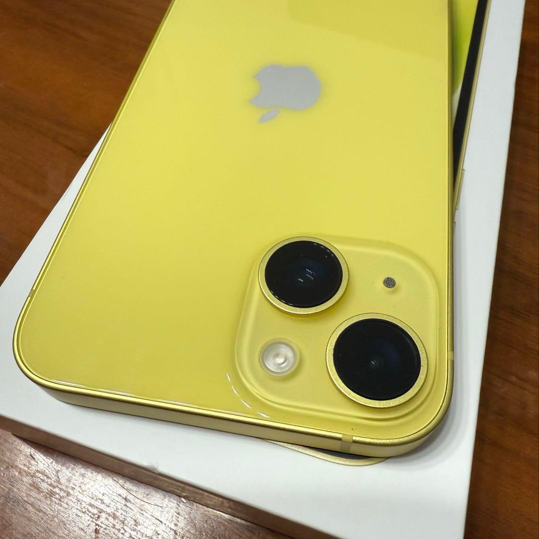 ★SALE★【美品】iPhone14 SIMフリー 256GB イエロー