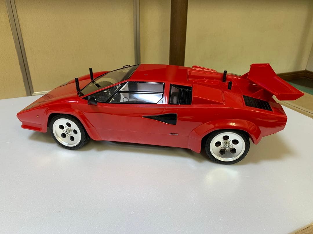 タミヤ 1/10 RC ランボルギーニ・カウンタック - メルカリ