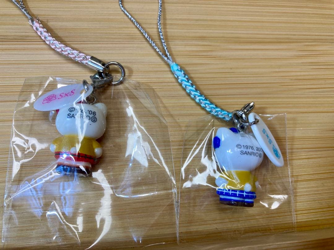 ハローキティ ご当地オリジナル根付け 品川女子学院 白ばら祭記念限定