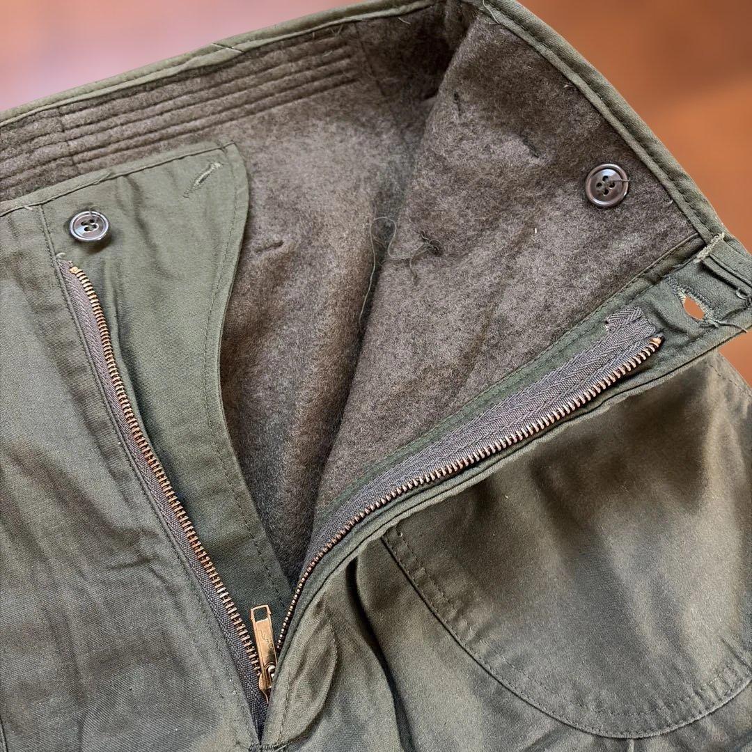 超貴重・新品】米軍放出品 81年製 防寒・デッキパンツ - メルカリ