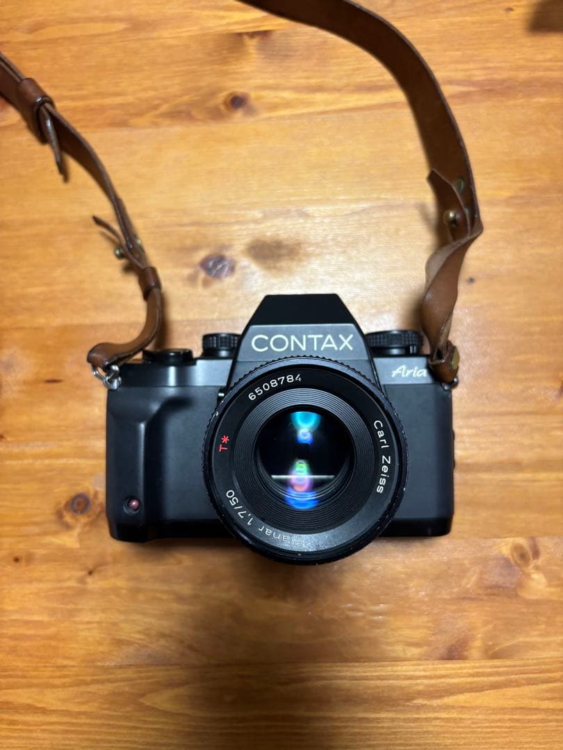 CONTAX AriaフィルムカメラCarl Zeiss planar 50mm