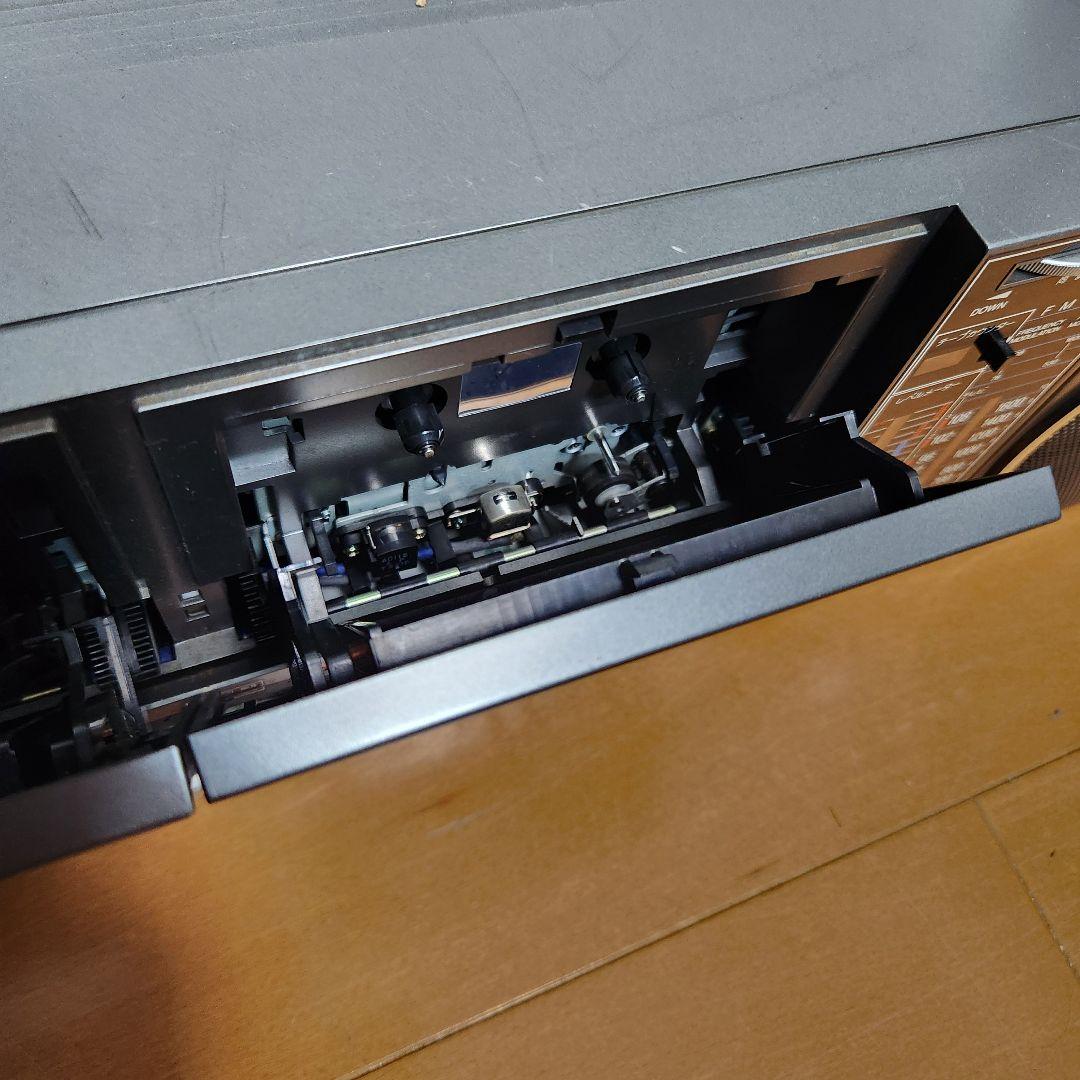 【動作品】SHARP QT-88G ダブルラジカセ