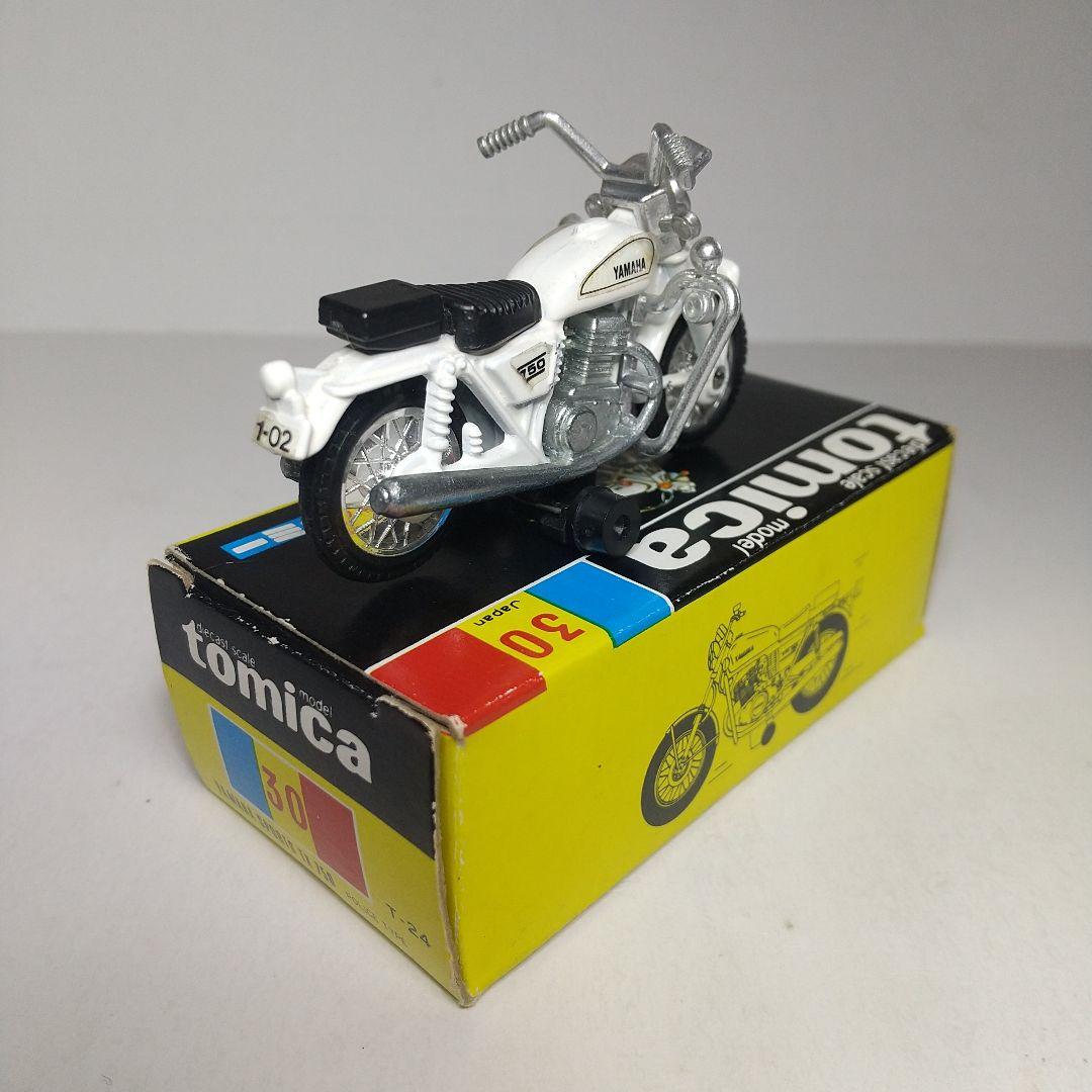 2662)トミカ 黒箱 日本製 ヤマハ スポーツ TX750 白バイ - メルカリ