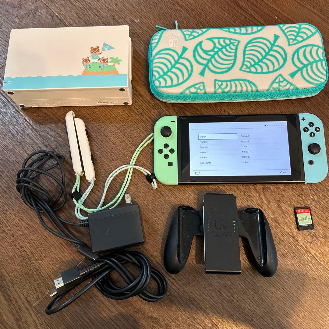 Nintendo Switch本体、ソフト、ドックあつまれどうぶつの森セット一式 Amazon.co.jp: Nintendo Switch あつまれ どうぶつの森セット : ゲーム