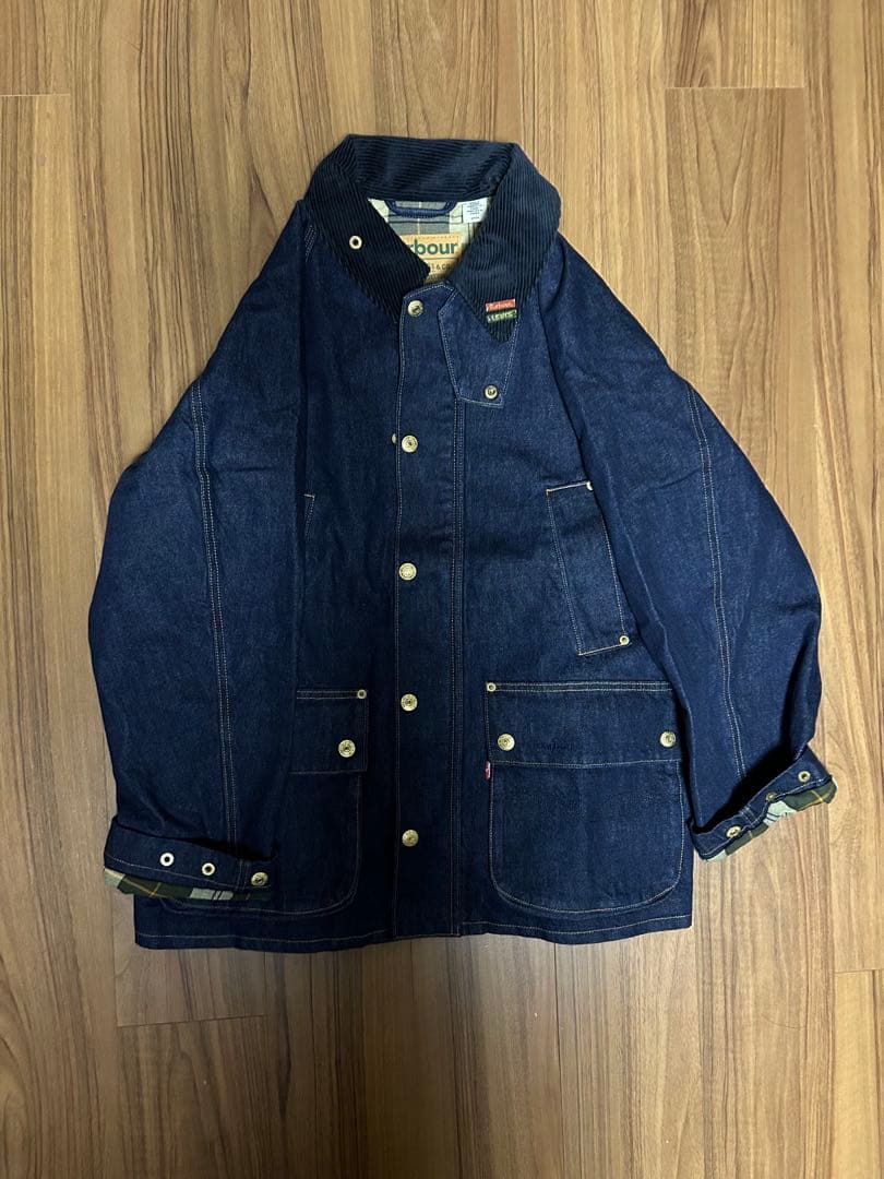 現時点で最安値 《Barbour × Levi's》デニム カバーオール - メルカリ