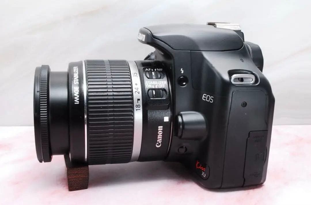 コスパ最強✨Canon Kiss X2✨一眼レフカメラ✨手ぶれ補正付き