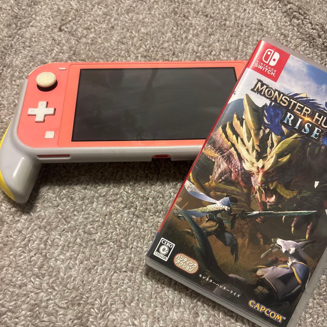 Nintendo Switch Lite ピンク　モンハンライズ Amazon.co.jp: Nintendo Switch Lite コーラル : ゲーム