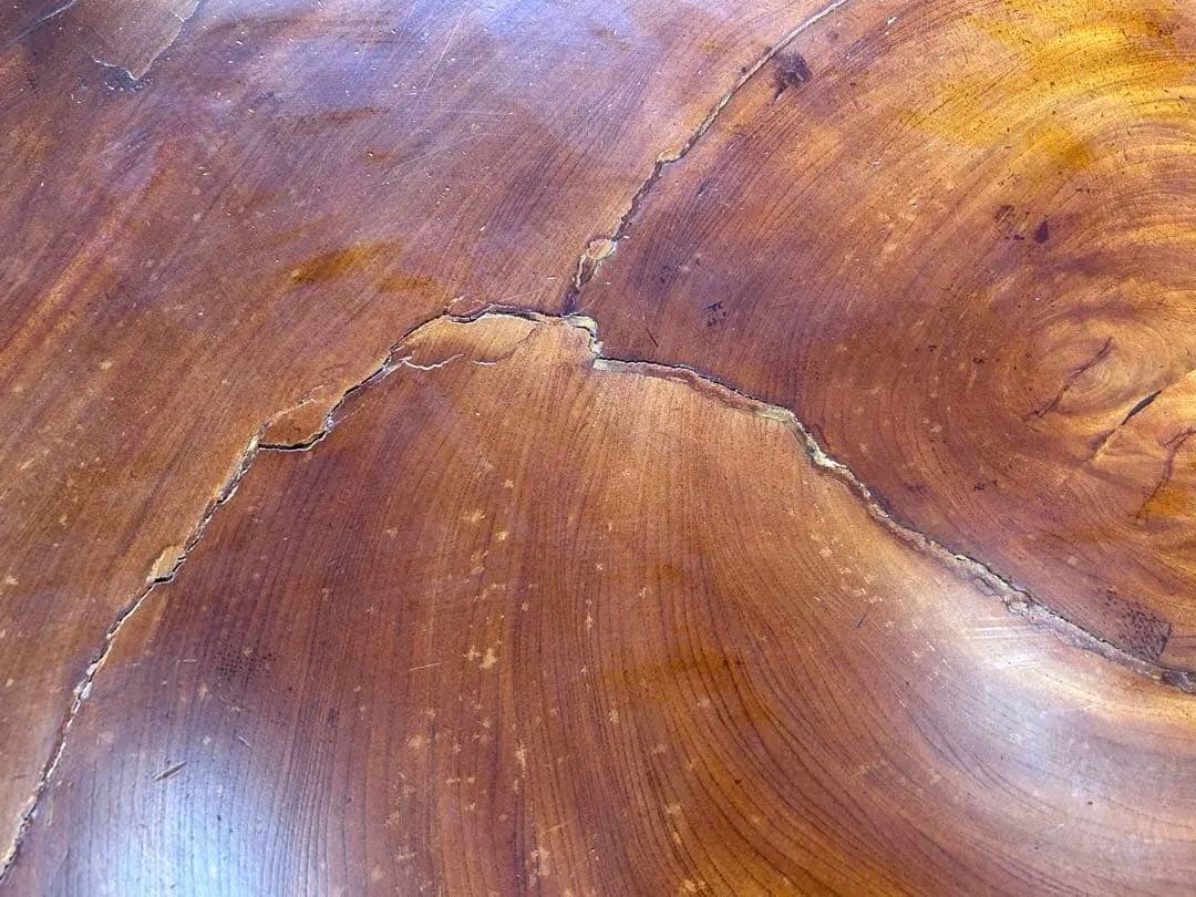 一枚板 座卓 ローテーブル 天然木 -305-