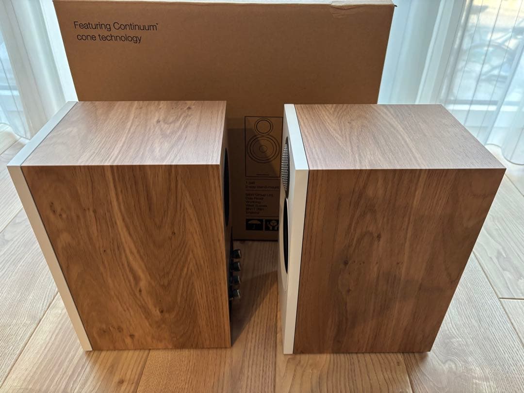 B&W 607 S3 ブックシェルフ型スピーカー オーク