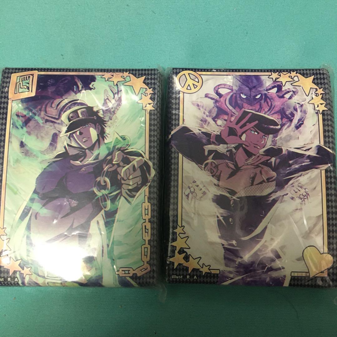 新品未開封 ジョジョ スリーブ 豚人間 カードプロテクター 承太郎