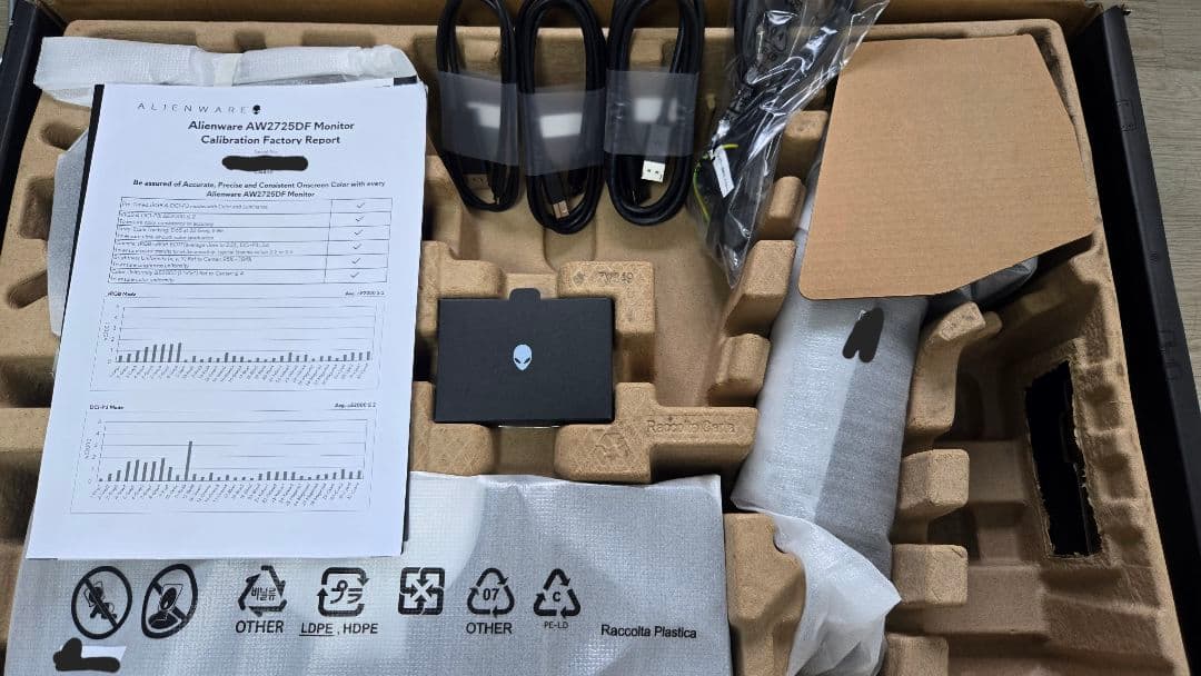 Dell AW2725DF QD-OLED 360hz ゲーミングモニター