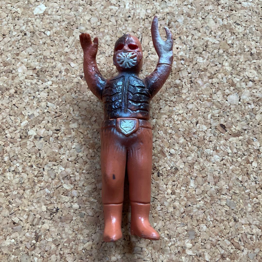 ［即購入OK］仮面ライダー　さそり男　ソフビ　当時品 MEDICOM TOY - さそり男（仮面ライダーより）