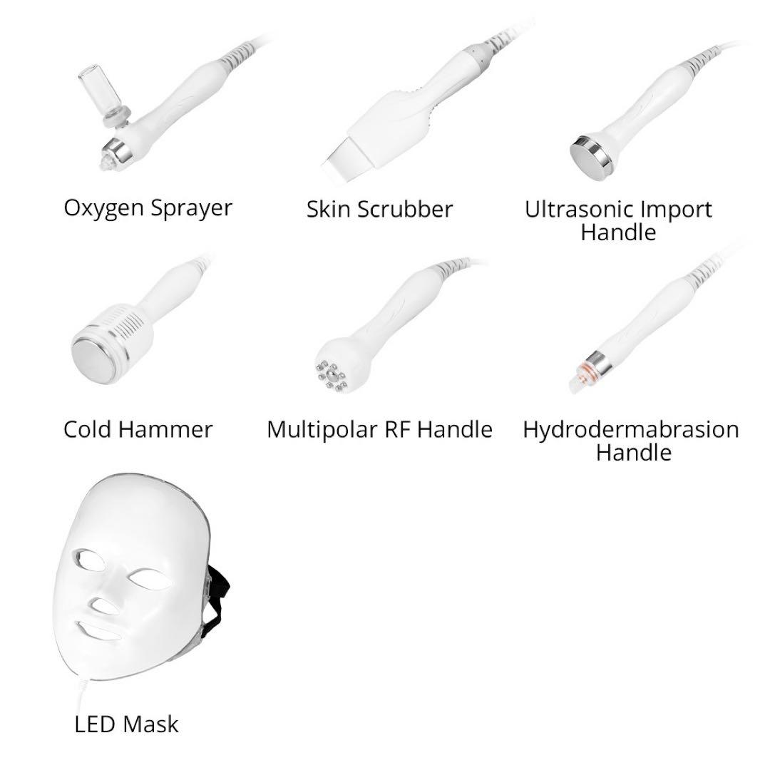 ハイドラ　毛穴洗浄　LEDマスク　エステ　7in1