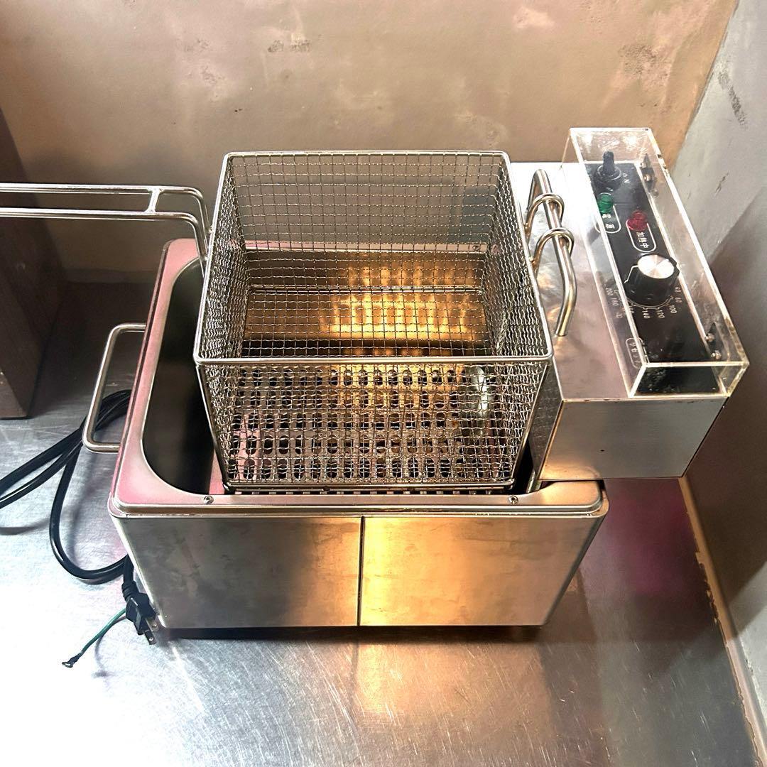 【コンパクト】卓上電気フライヤー7L 導入実績 9,000台突破！】【スピード出荷】電気フライヤー 7.0L 卓上