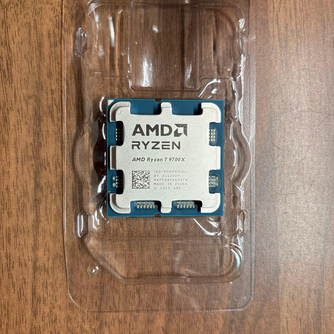 【新品未使用】Ryzen7 9700X 動作保証 返品対応有!