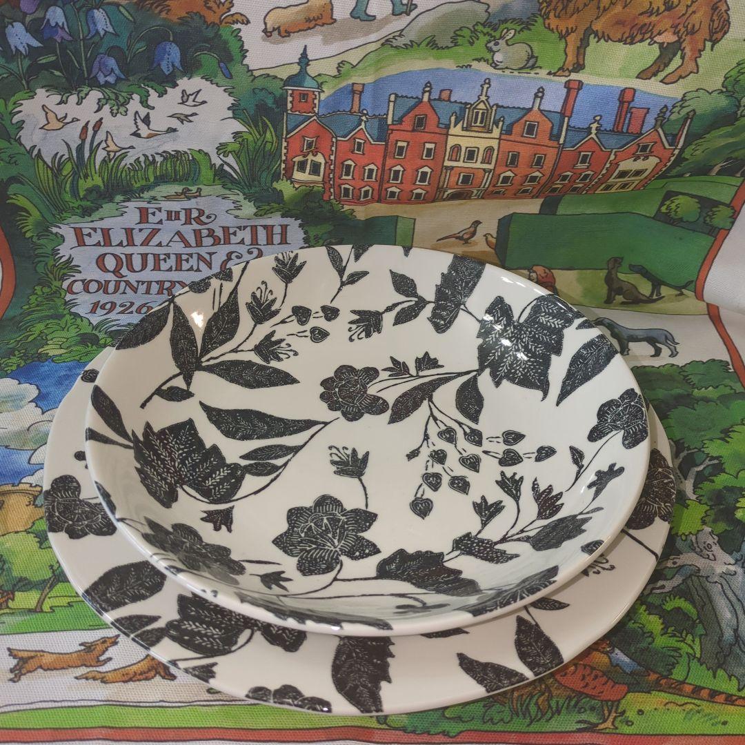 バーレイ×ラルフローレン コラボ ガーデンヴァイン パスタボウル