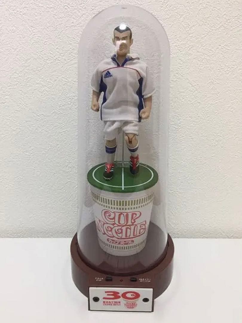 ジダンのジダンだアクションフィギュア サッカー 日清 カップヌードル