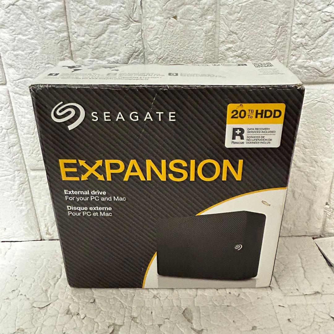 SEAGATE EXPANSION 外付けハードディスク　20TB Amazon | Seagate Expansion デスクトップ 3.5インチ 【データ復旧 3年