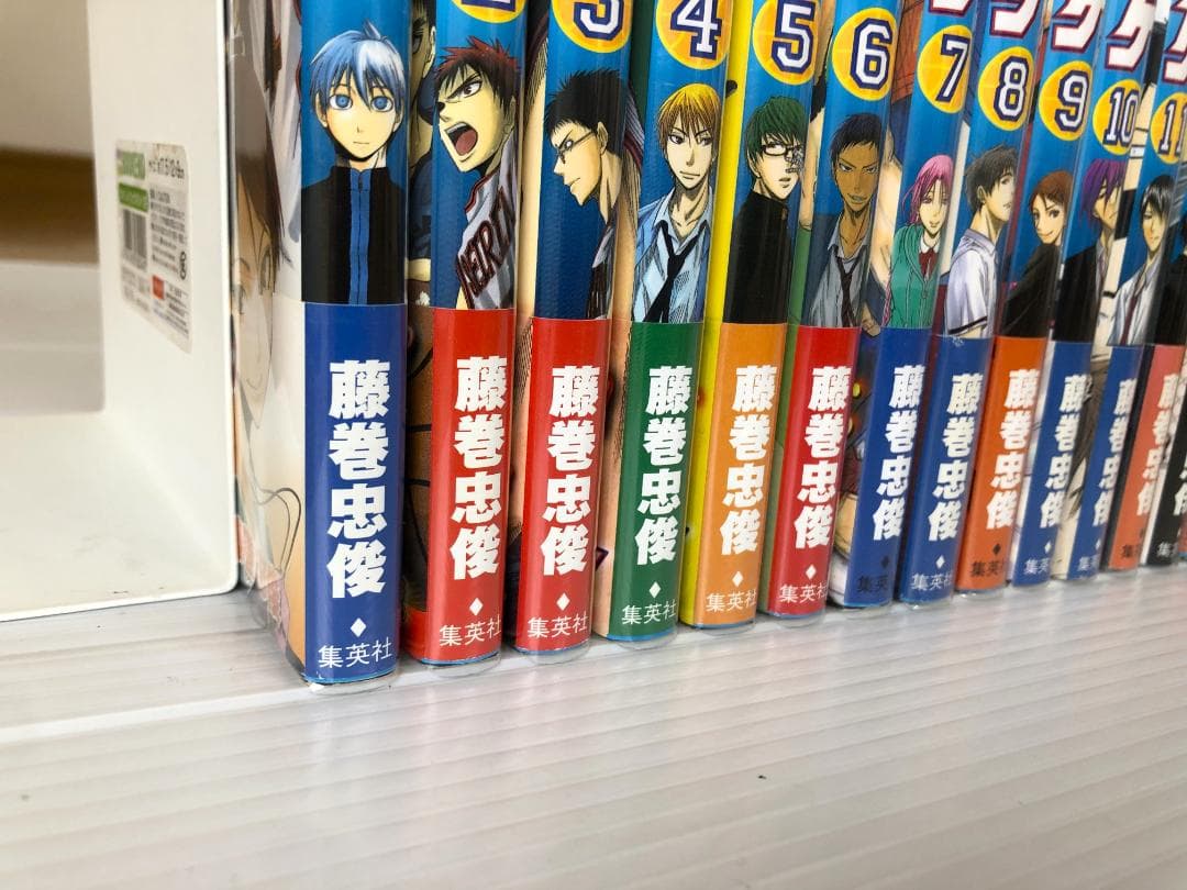 黒子のバスケ 全巻 初版 帯 フルコンプ マンガ コミック 特典 ポスト
