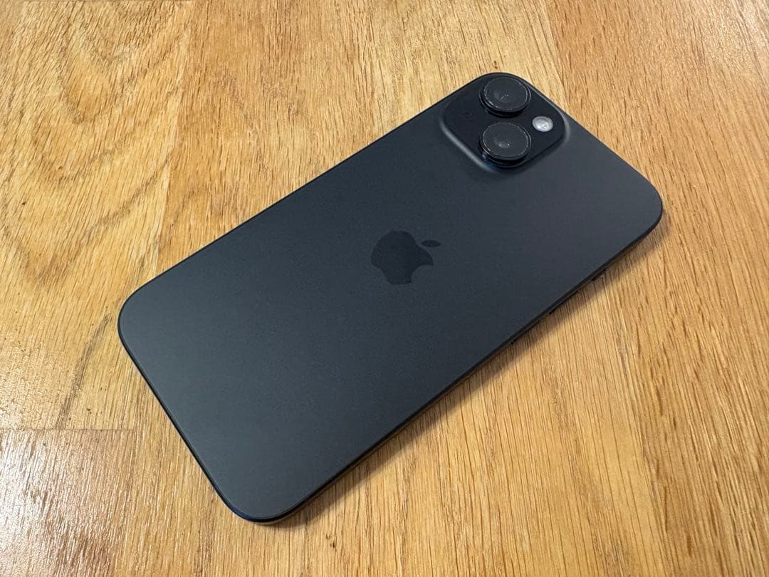 i phone 15 128GB simフリー ブラック