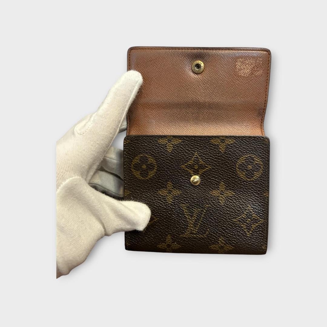 ルイヴィトン モノグラム ポルトモネビエ カルトクレディ 三つ折り財布