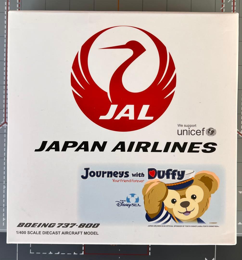 1/400 JAL 日本航空 737-800 ダッフィー - メルカリ