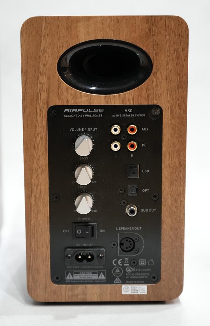 AIRPULSE A80 アクティブスピーカー Bluetooth接続