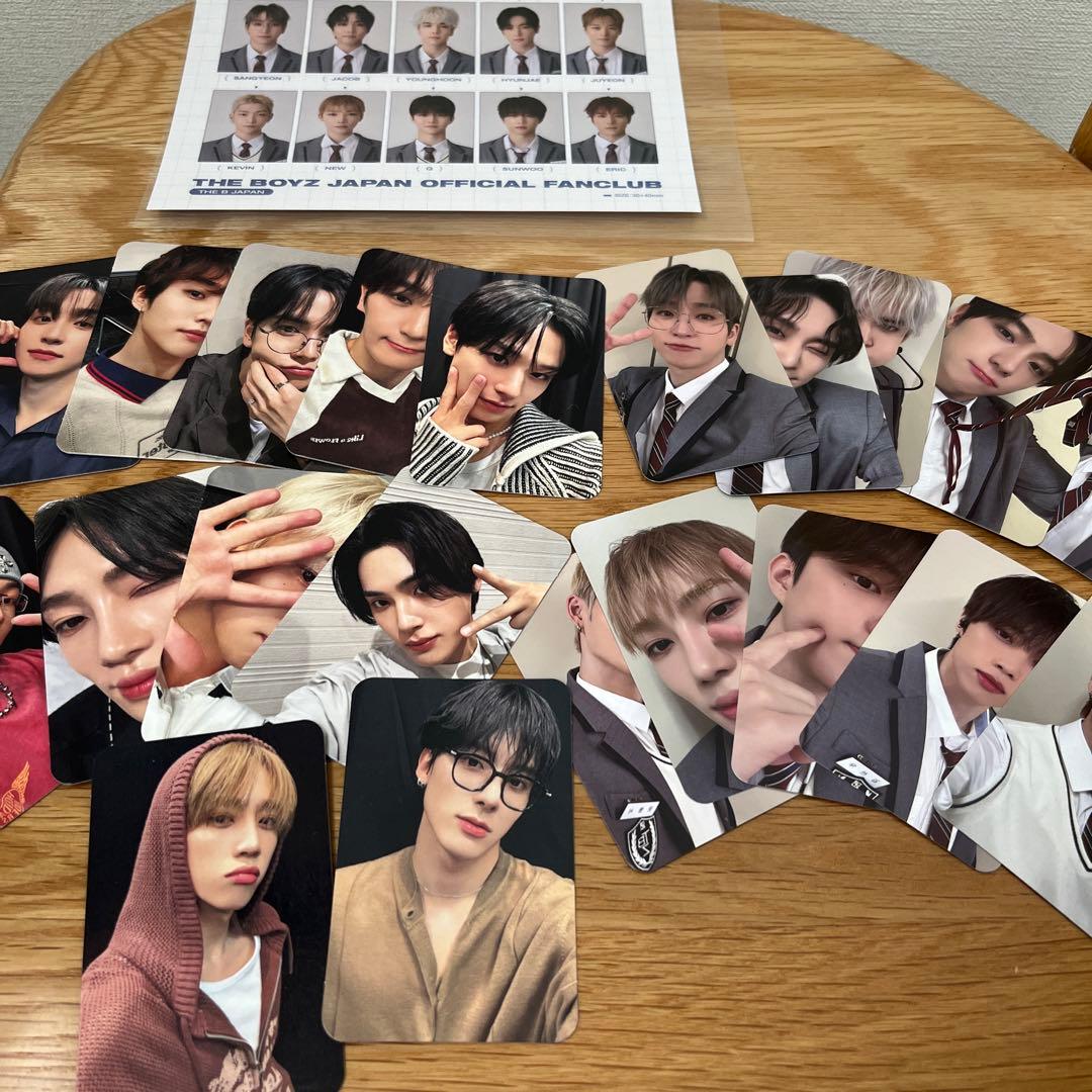 THEBOYZ ドボイズ 日本FC ファンクラブ 更新特典 トレカ 証明写真