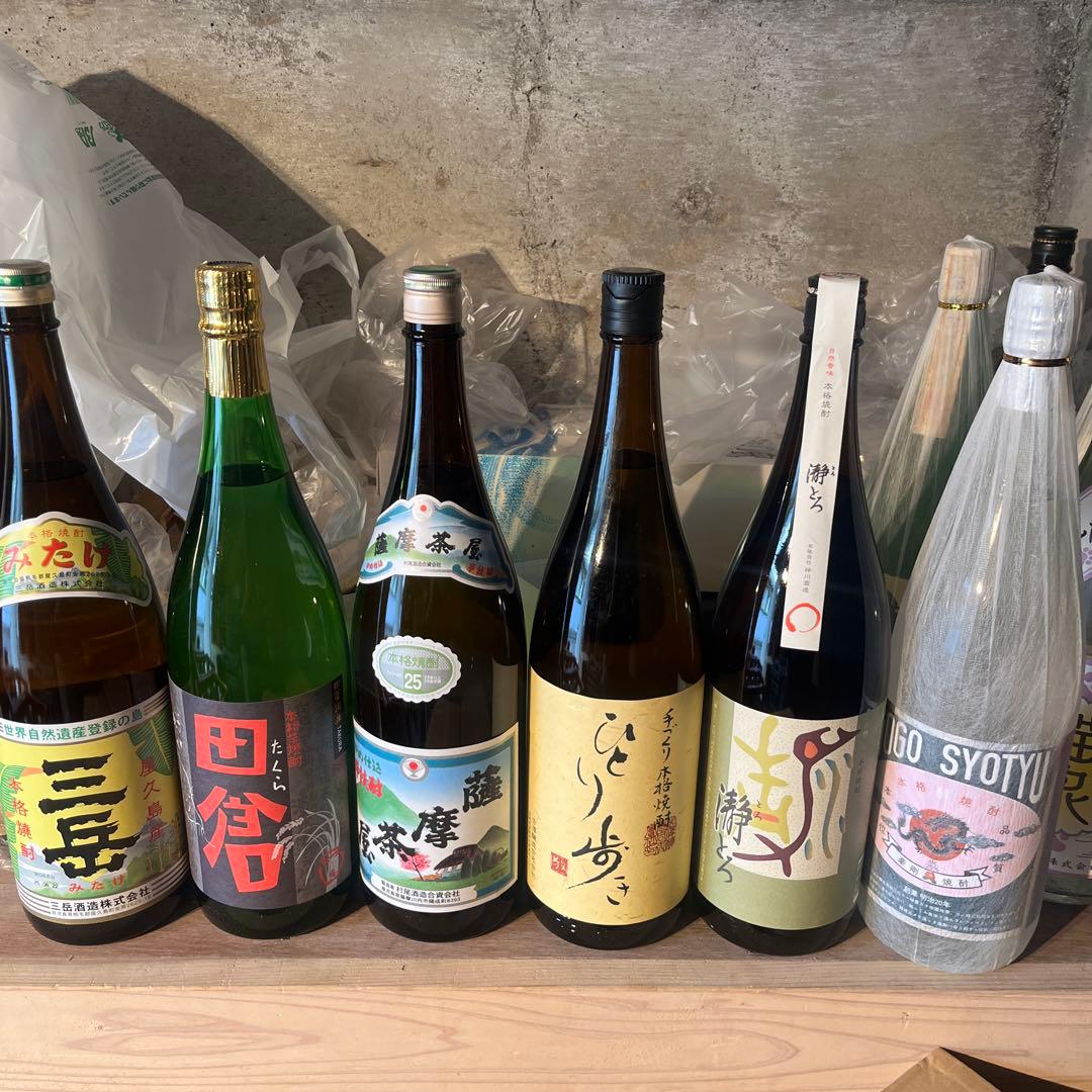 三岳 田倉 薩摩茶屋 ひとり歩き 瀞とろ GO GOSYOTYU