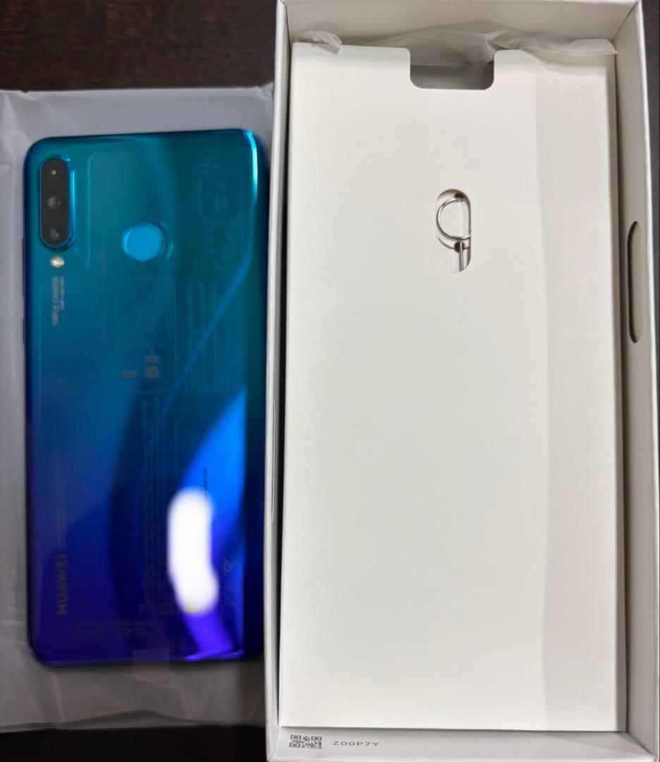 美品 HUAWEI P30 lite 64GB Peacock Blue Amazon | Huawei P30 Lite (128GB, 4GB RAM) 6.15