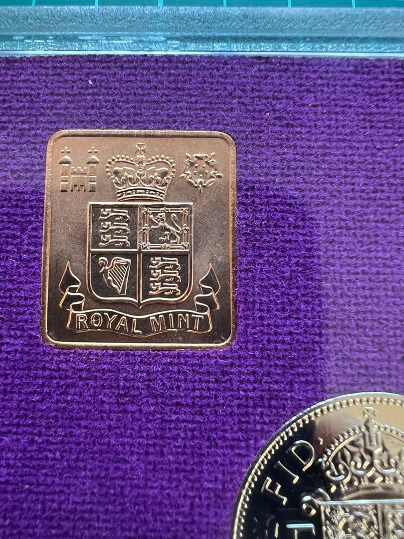 外国硬貨 イギリスコイン 1970年 8種まとめロット