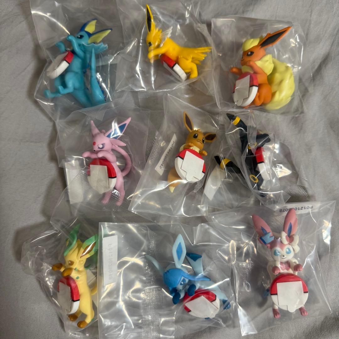 ポケモン 一番くじ F賞 街歩きちらりんフレンズ コンプリート 9種