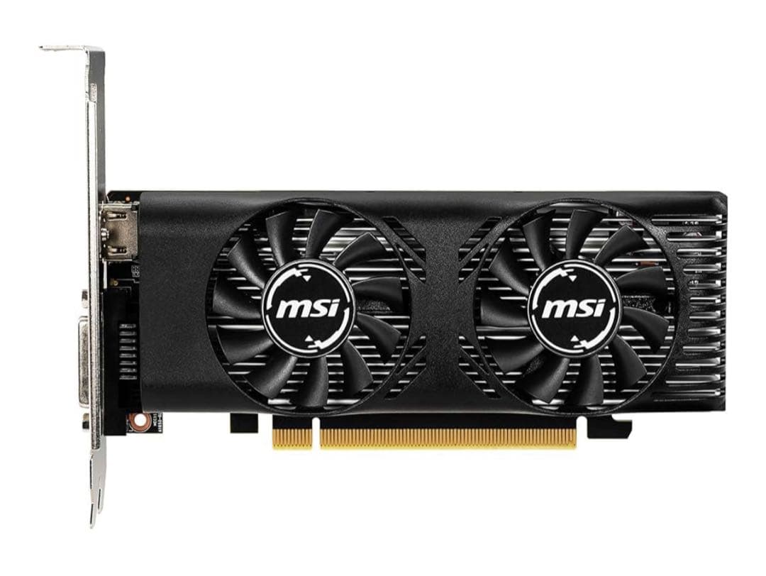 グラフィックボード・グラボ・ビデオカード MSI GeForce GTX 1650 4GT LP VD6989