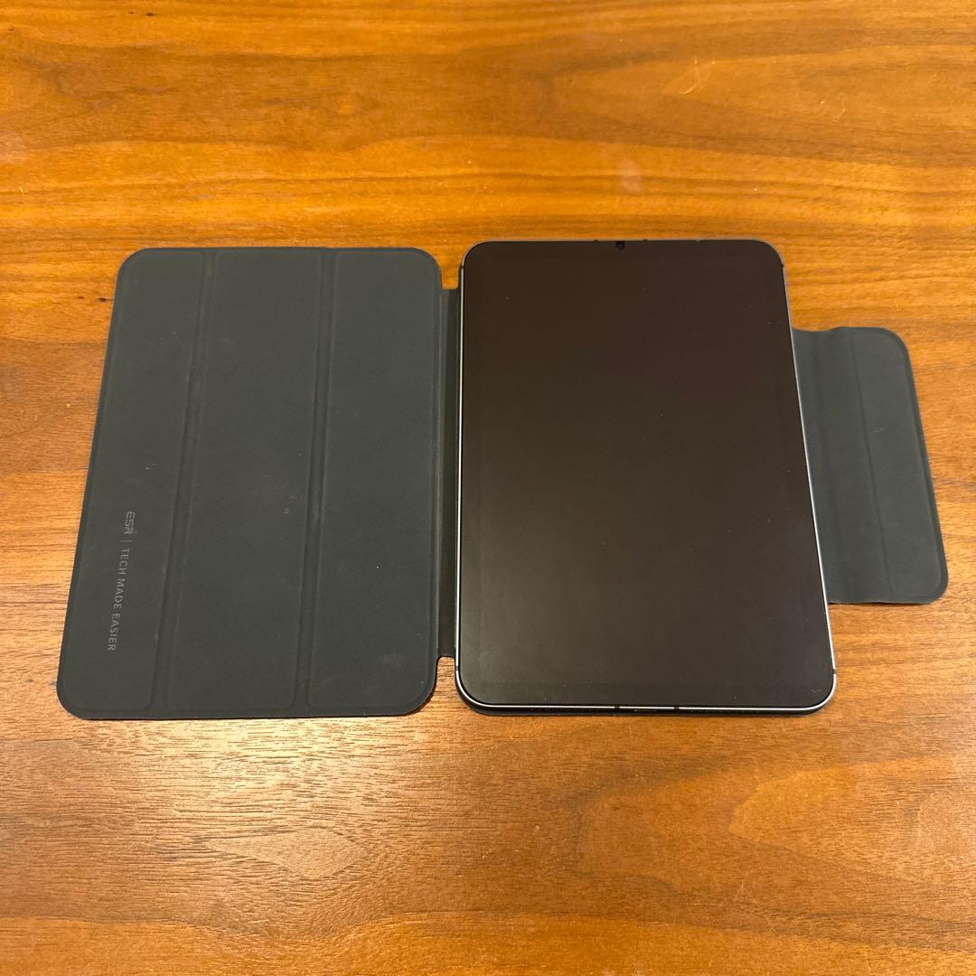 iPad mini 第6世代 セルラー スペースグレー 256GB ケース付