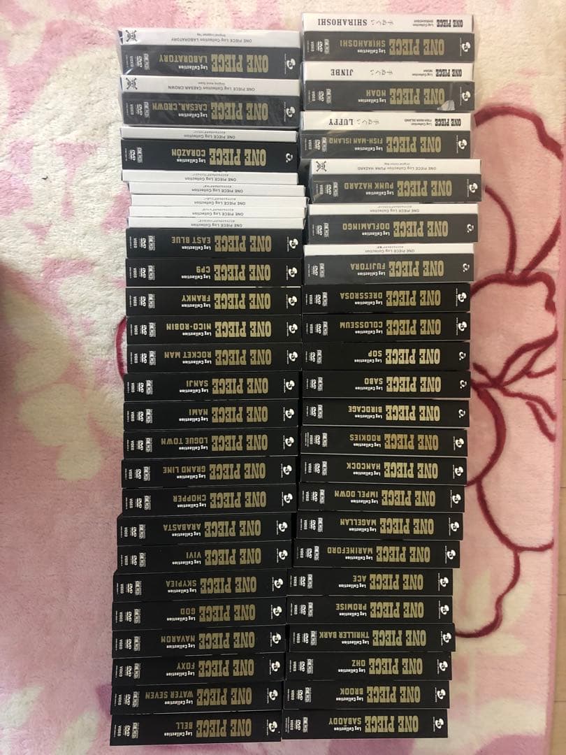 ワンピース　ログコレクション43巻セット　DVDまとめ売り ワンピース ログコレクション DVD 全8本セット (未開封・未使用あり